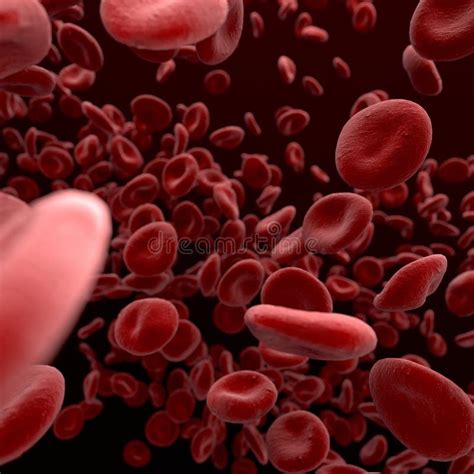 3d Fusione Di Eritrocita O Corpuscolo Di Sangue Rosso 3d Illustrazione