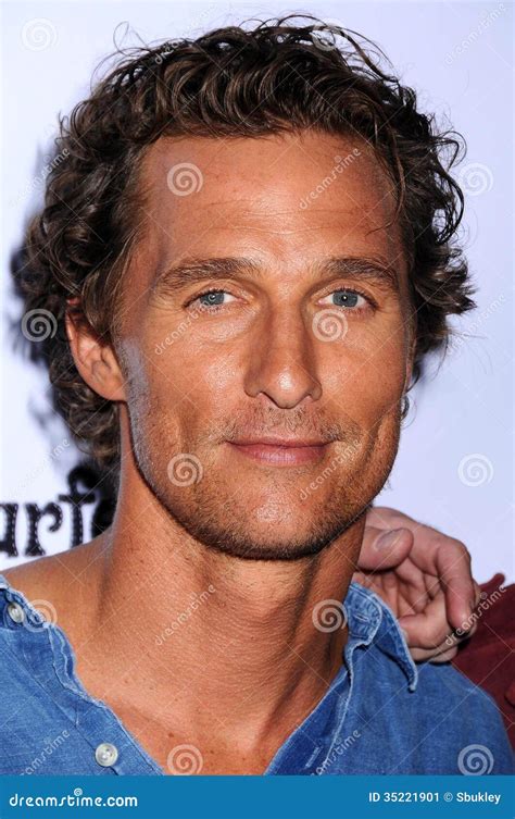 Matthew Mcconaughey Foto Editorial Imagen De Mateo Malibu 35221901