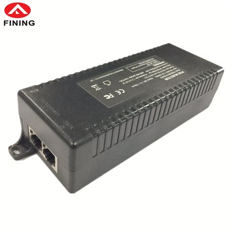 CE FCC Approved 48V 60W Passive Gigabit Lightning Protection Single