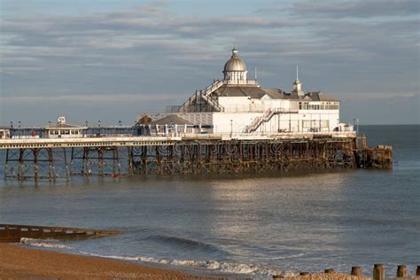 De Pijler Van Eastbourne Voorbeeld Van Victoriaanse Architectuur Stock