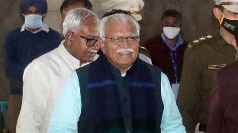 Haryana Cm Manohar Lal Presented The Budget 2022 In The Assembly Amar