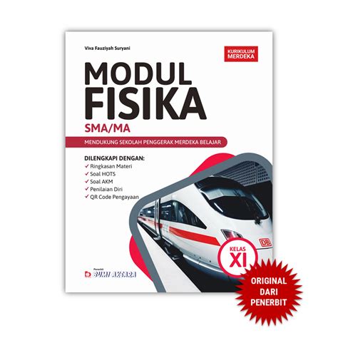 Jual Modul Fisika Kelas XI SMA MA Kurikulum Merdeka Bumi Aksara