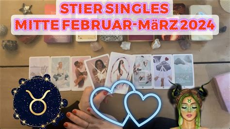 Stier Singles Mitte Februar M Rz Ein Ex Und Ein Heimlicher