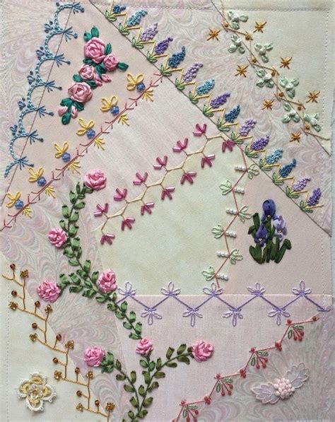 Crazy Quilt Embroidery Ideas Crazyquilting B Crazy Quilts Patterns