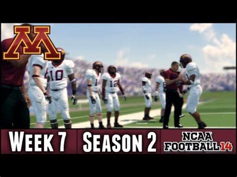 Ncaa Football Dynasty Week Northwestern Season Youtube