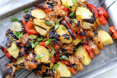 Grilled Gochujang Chicken Skewers Healthyish Foods