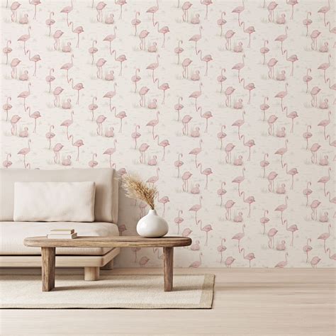 Papier Peint Animaux Flamingos Cole And Son