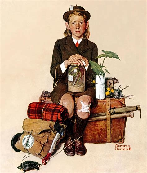 Norman Rockwell Summer Pictures