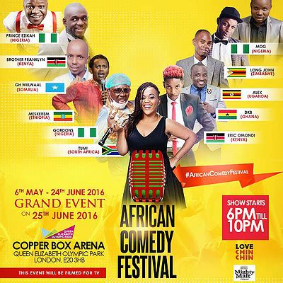 African Comedy Festival 2016 - Whats On Africa