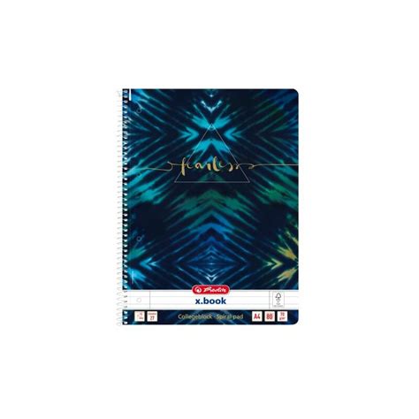 Herlitz Collegeblock New Batik Fearless Din A Liniert Bei