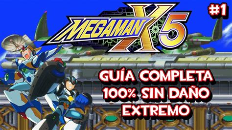 Megaman X5 X Ps1 Guía Completa 100 Parte 1 De 2 Dificultad