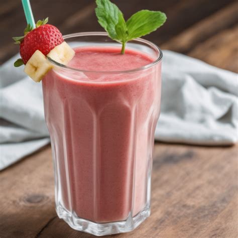 Batido Fresa Y Pl Tano Saludable Recetas Saludables Es