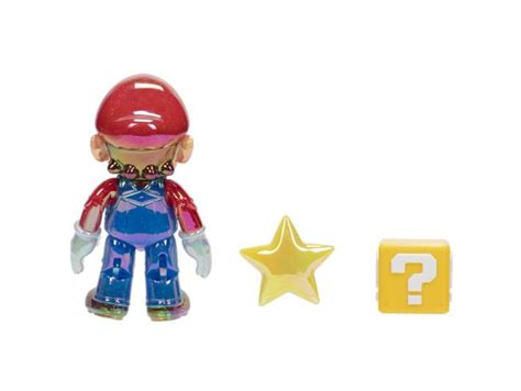 Jakks Pacific Super Mario Bros Star Power Mario Gold Figura Cm Jakks