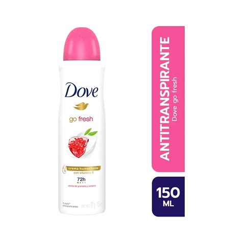 Desodorante En Aerosol DOVE Mujer Granada Frasco 150 ML Boticas