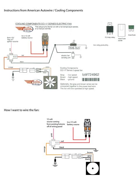 Automotive Electric Fan Wiring Diagram