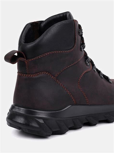 Ботинки мужские TREK (цвет коричневый, натуральная кожа) — купить по ...