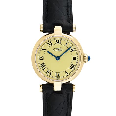 Must De Cartier Quartz Pre Owned Fabulous Ladies Watches Touch