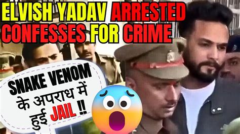 Elvish Yadav Arrested For Supplying Snake Venom At Rave Parties