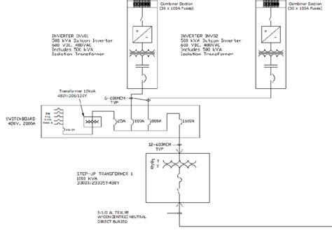 Step Down Transformer Diagram