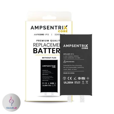 Bateria Iphone Ampsentrix Core Mah