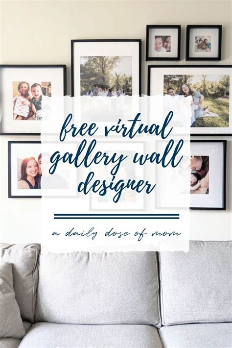 Free Virtual Gallery Wall Designer | Gallery wall layout, Diy gallery ...