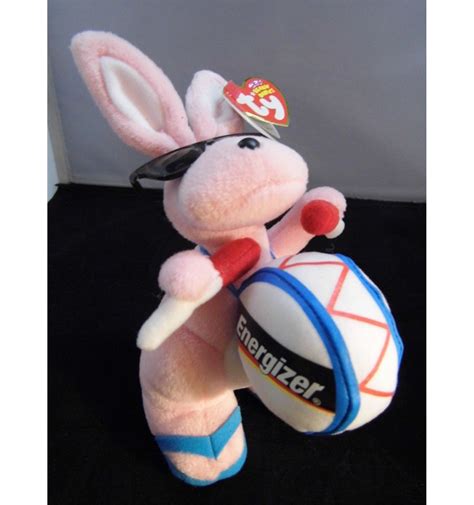 Rare The Energizer Bunny Ty Beanie Baby