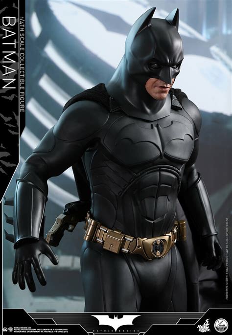 Hot Toys QS009 蝙蝠俠開戰時刻蝙蝠俠Batman Begins Batman 1 4 比例人偶作品 玩具人