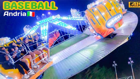 BASEBALL Giostre 2023 Andria Lunapark 4K YouTube