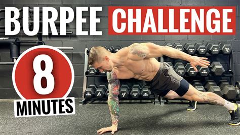 8 Min Burpee Challenge How Many Reps Can You Get YouTube