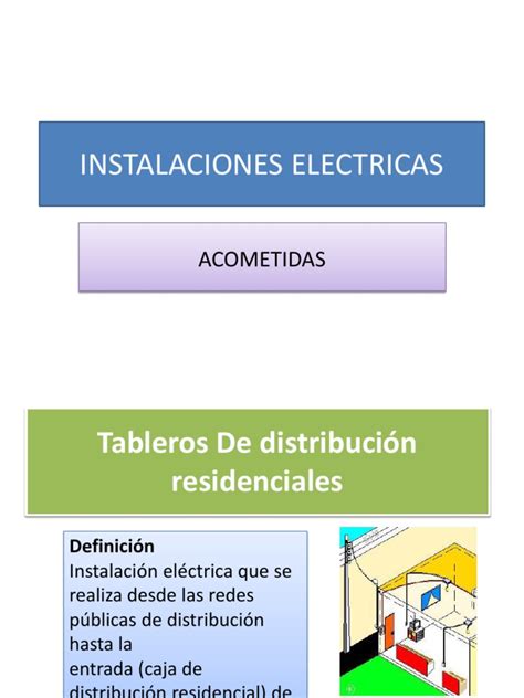 Pdf Presentacion Instalaciones Electricas Dokumen Tips