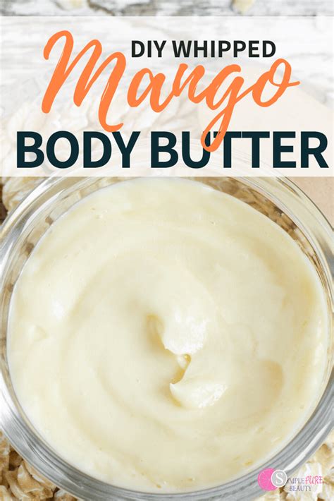 Diy Whipped Mango Body Butter Recipe Artofit