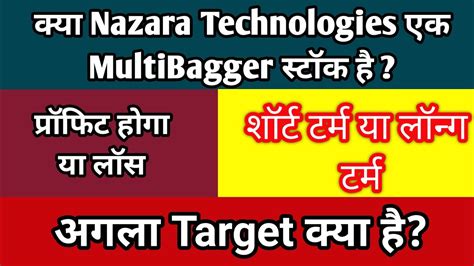 Nazara Technologies Share Latest News Nazara Technologies Share Target