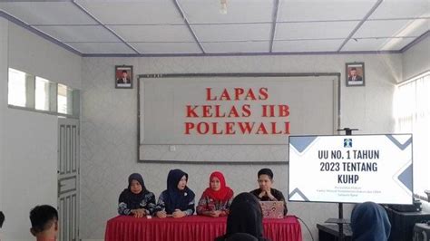 Kemenkumham Sulbar Sosialisasi UU Nomor 1 Tahun 2023 Tentang KUHP Di