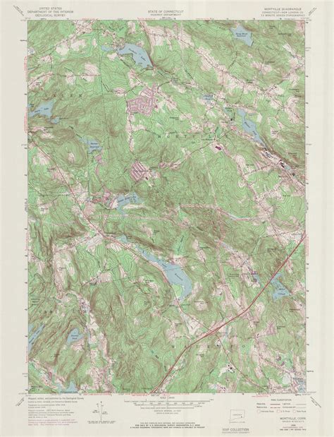 Montville Quadrangle 1970 USGS Topographic Map 1 24 000 Flickr