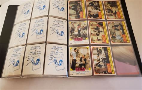 Vintage Three S Company Trading Cards Complete Set Stickers Some