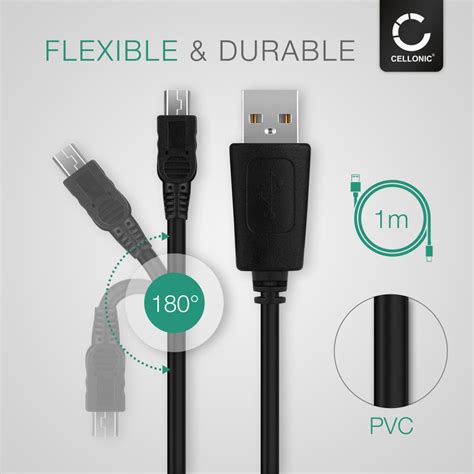 Canon USB Kabel IFC 200U IFC 400PCU Kamera Ladekabel