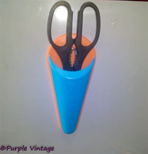 Buy Kitchen Scissor With Refrigerator Magnetic Scissor Holder Cover on Amazon | PaisaWapas.com