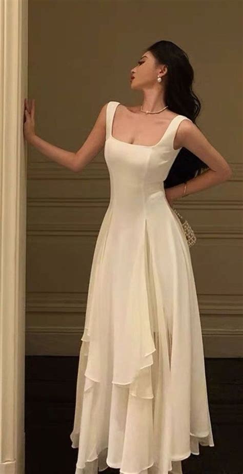 A Line Chiffon Prom Dresses Long Evening Dress Formal Dress Fg