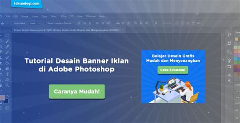 Cara Membuat Banner Dengan Photoshop Untuk Pemula