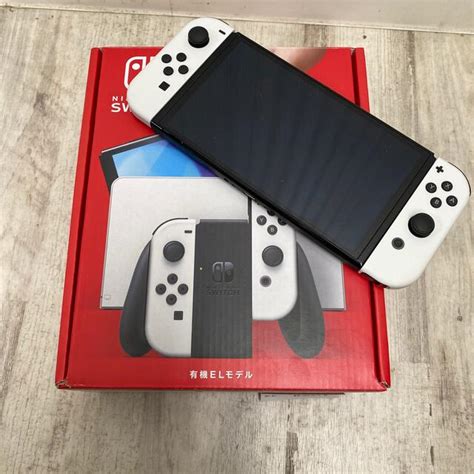 Nintendo Switch ニンテンドー スイッチ 美品 有機el ホワイトの通販 By ひらどん｜ニンテンドースイッチならラクマ