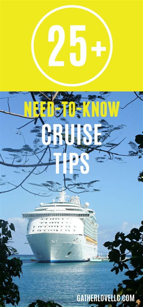 25+ Need-to-Know Cruise Tips | Gather Love, LLC