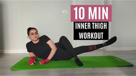 10 MIN INNER THIGH WORKOUT Tone Burn The Inner Part Of Your Thighs