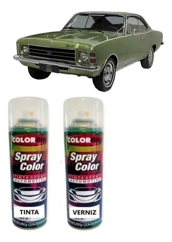 Tinta Spray Automotiva Verde Ouro Met Gm Opala Verniz Mercadolivre