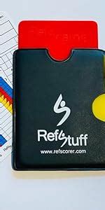 Refsheet Pack Soccer Referee Match Day Score Sheets Amazon Co Uk