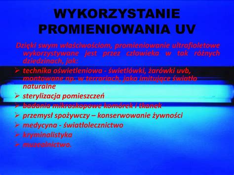 Ppt Promieniowanie Ultrafioletowe Powerpoint Presentation Free