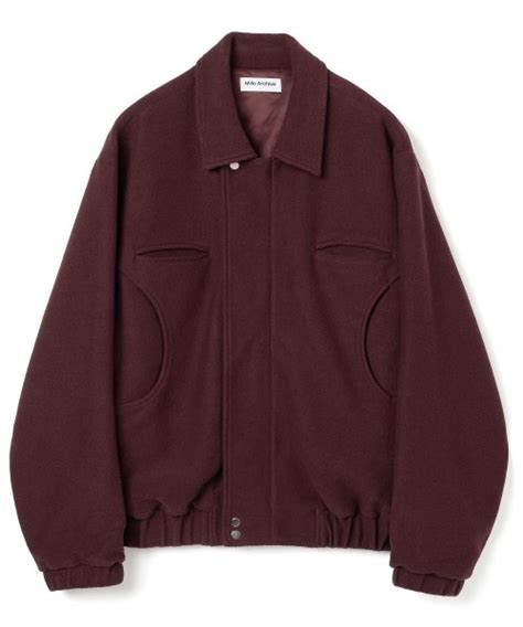 Musinsa Millo Archive Rugged Jacket Deep Burgundy