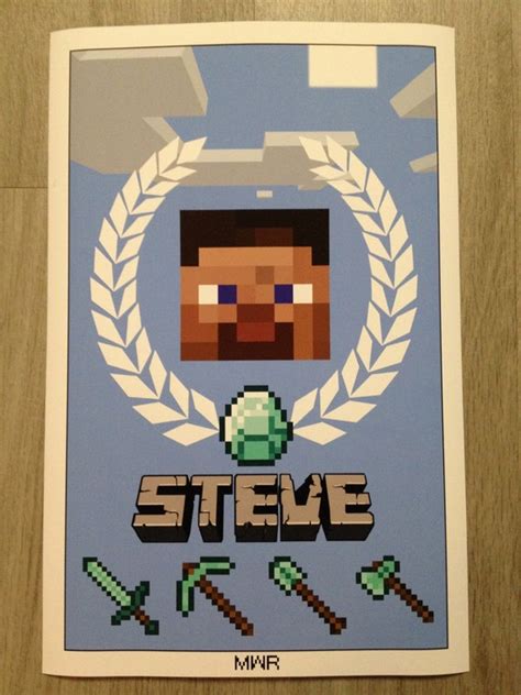 Minecraft Poster Print