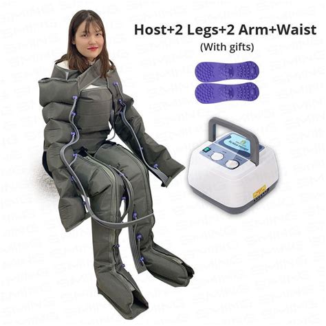 Cheap 6 Cavity Electric Air Compression Leg Massager Wraps Arm Waist Foot Massage Machine