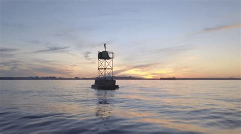 Casco Bay sunset shot : r/Maine