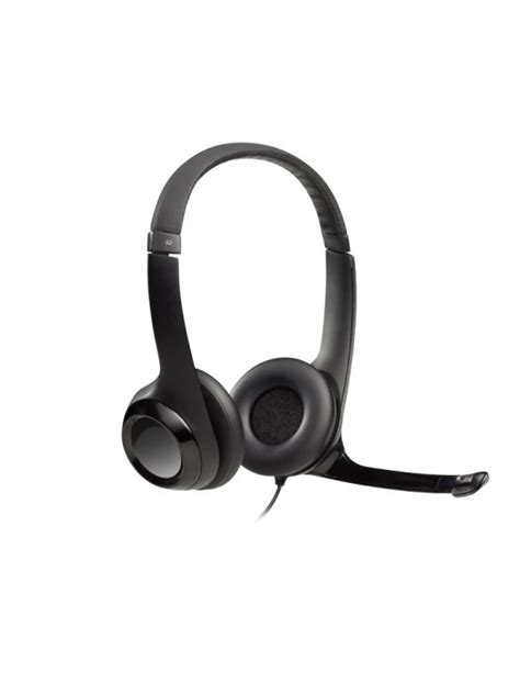 Logitech H Computer Headset Usb Black